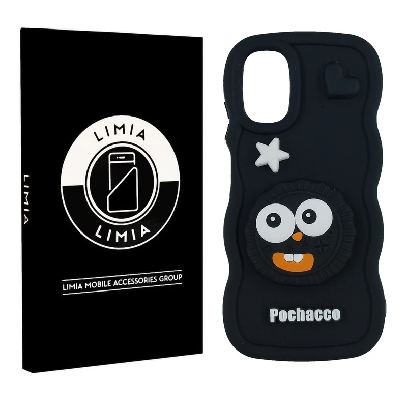 کاور لیمیا مدل عروسکی برجسته مناسب برای گوشی موبایل سامسونگ Galaxy A06