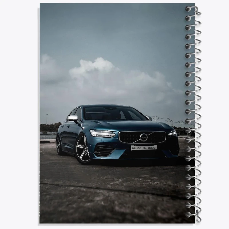 دفتر ژورنال نویسی 50 برگ خندالو مدل نقطه ای طرح ماشین اسپرت Sport Car کد 28732