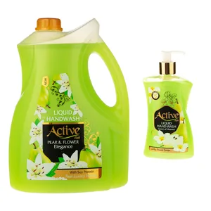 مایع دستشویی اکتیو مدل صدفی وزن 3750 گرم به همراه مایع دستشویی اکتیو مدل Scent of Heaven وزن 450 گرم