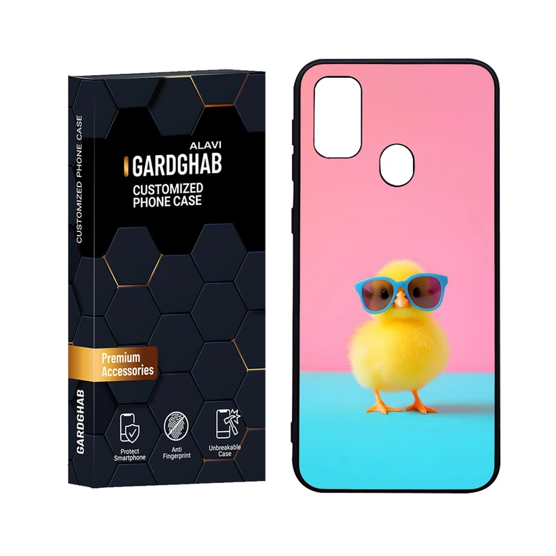 کاور گارد قاب علوی مدل Glass مناسب برای گوشی موبایل سامسونگ Galaxy M21