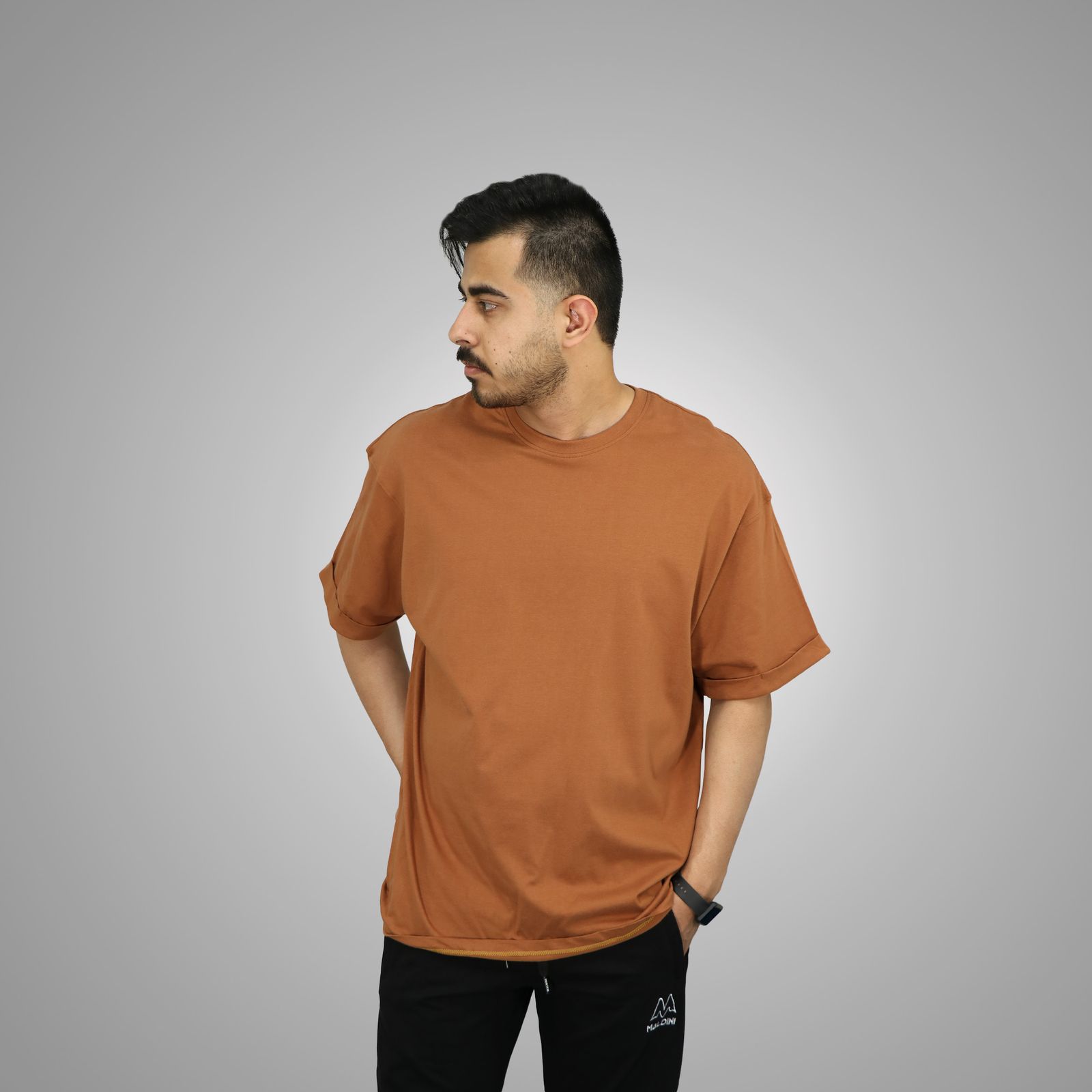 تی شرت اورسایز مردانه مالدینی مدل T-369 -  - 2