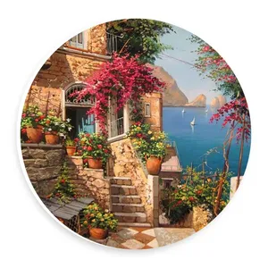 دیوارکوب طرح خانه مدیترانه ای مدل wtb470