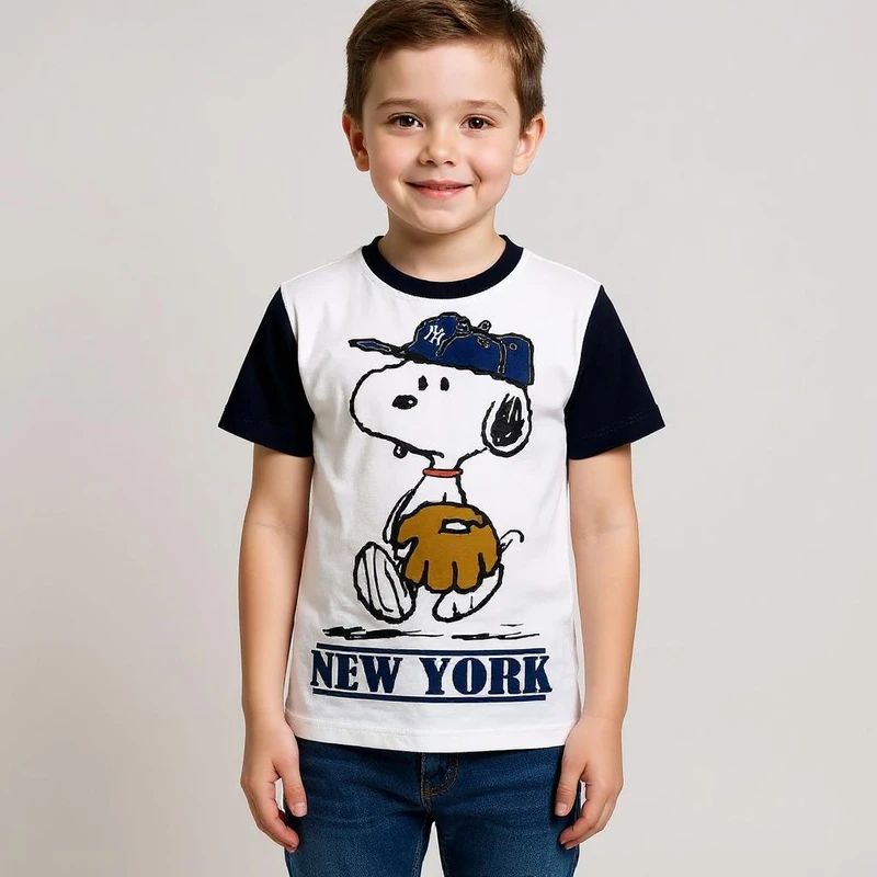 تی شرت آستین کوتاه پسرانه مدل A30