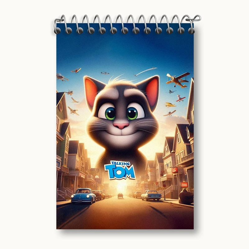 دفتر یادداشت 50 برگ خندالو مدل My Talking Tom کد F2222