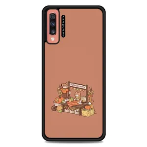 AKAM AMC-WSGA70-PUMPKIN-3 Cover For Samsung Galaxy A70