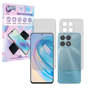 Bingo Tough model matte screen protector suitable for Honor X8a mobile phone along with the back protector
