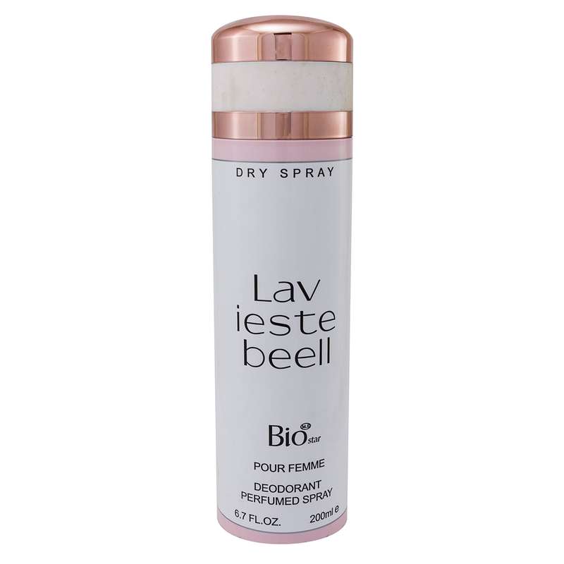 اسپری بدن زنانه بیو استار مدل La Vie Est Belle حجم 200 میلی لیتر اسپری بدن زنانه بیو استار مدل La Vie Est Belle حجم 200 میلی لیتر