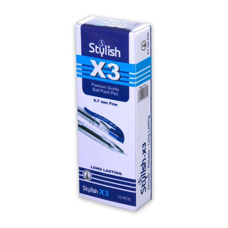 خودکار استایلیش مدل x3 بسته 10 عددی خودکار استایلیش مدل x3 بسته 10 عددی