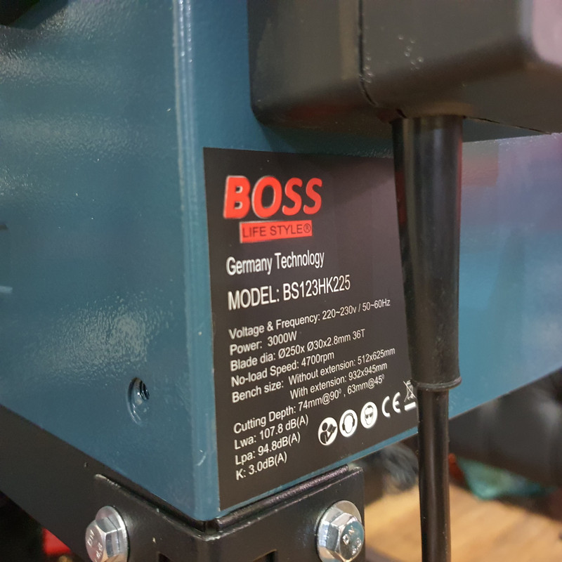 اره میزی برقی باس مدل BS123HK225