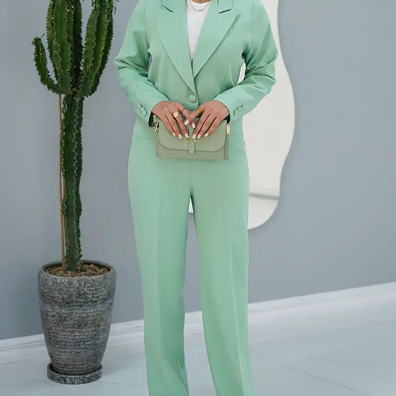 ست کت و شلوار زنانه السانا مدل گلسان کد 159869