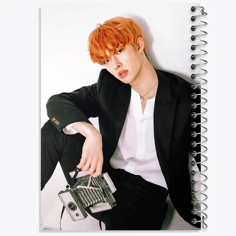 دفتر لیست خرید 50 برگ خندالو طرح سان گروه ایتیز ATEEZ کد 21269