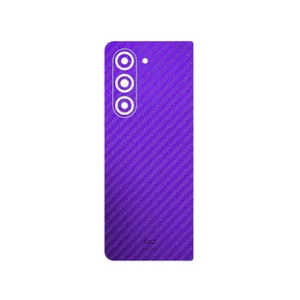 MAHOOT Purple-Fiber Cover Sticker for Samsung Galaxy Z Fold 5