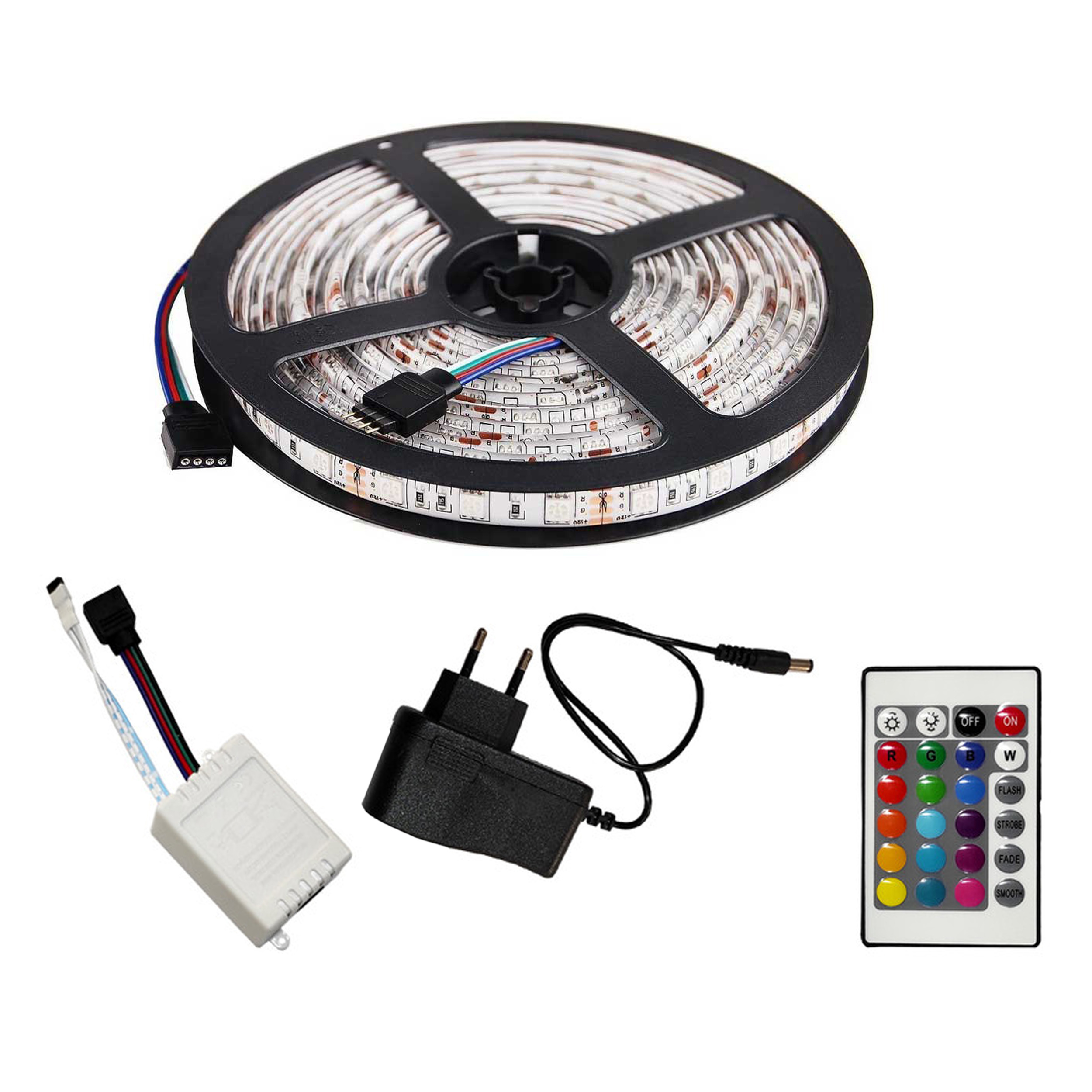 ریسه ال ای دی ضد آب لومینوس مدل RGB 2835 Gaming طول 5 متر