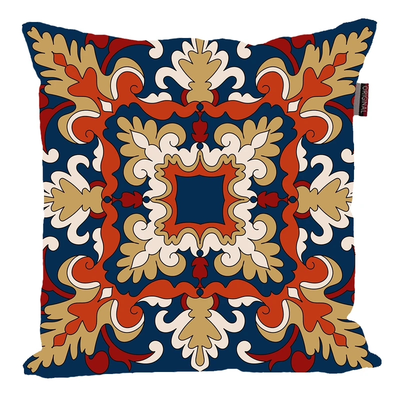 کوسن پاد آفرین مدل سنتی طرح فرش ایرانی کد PK30807