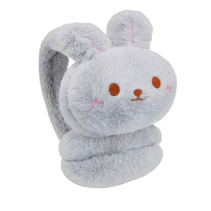 گوش گیر زمستانی بچگانه مدل هدفونی طرح خرگوش