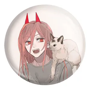 پیکسل خندالو طرح پاور انیمه مرد اره ای Chainsaw Man کد 23184 مدل بزرگ
