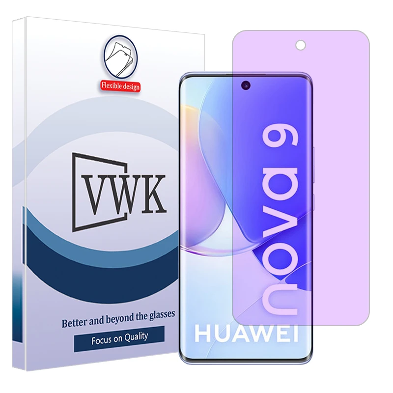 محافظ صفحه نمایش ضداشعه بنفش وی دبلیو کی مدل Eye Care مناسب برای گوشی موبایل هوآوی nova 9