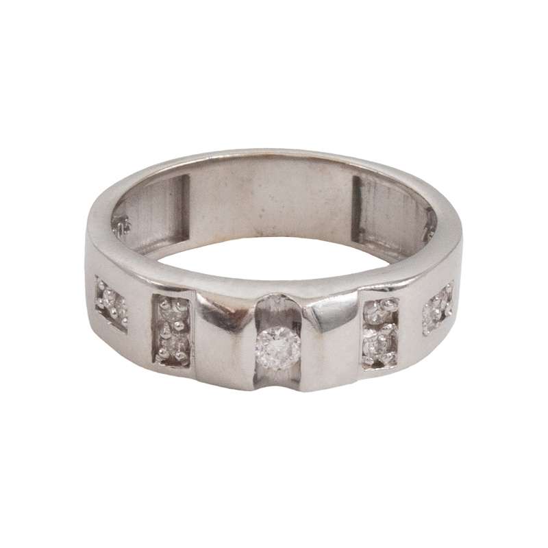 انگشتر طلا 18 عیار مردانه سهی مدل VR14-9.5