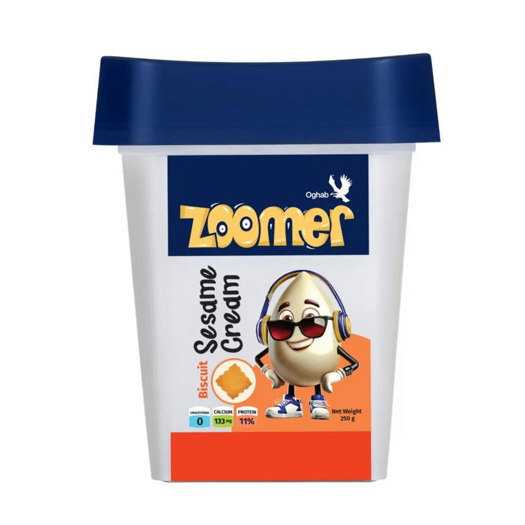 کرم کنجد بیسکویتی زومر - 250 گرم
