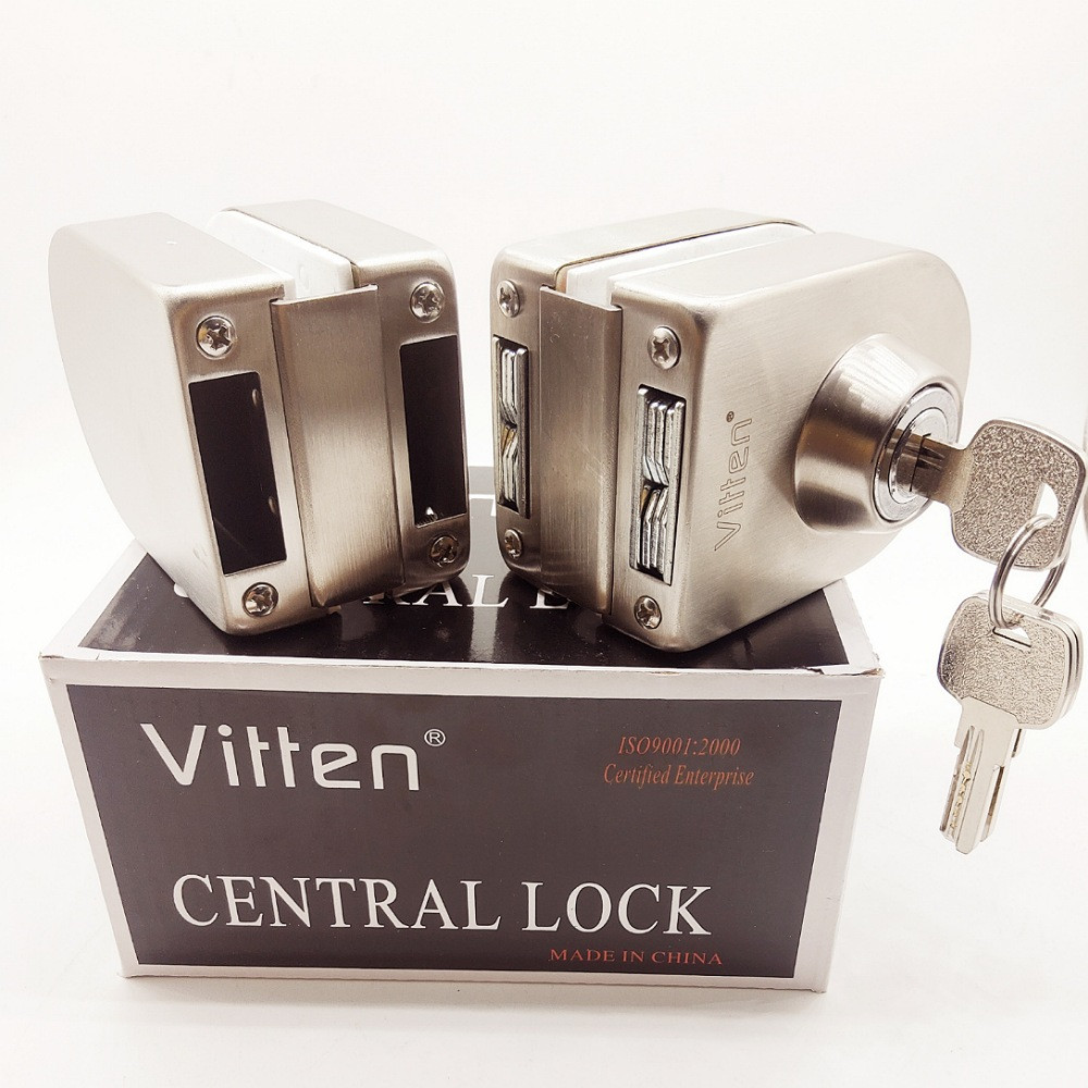 قفل درب شیشه ای ویتن کد 3000