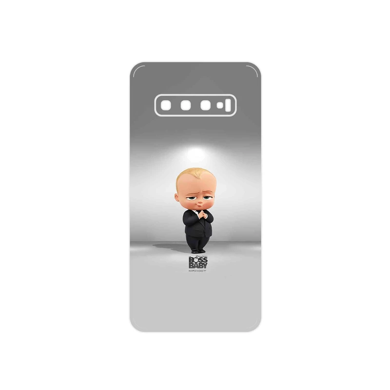 برچسب پوششی ماهوت مدل The Boss Baby مناسب برای گوشی موبایل سامسونگ Galaxy S10