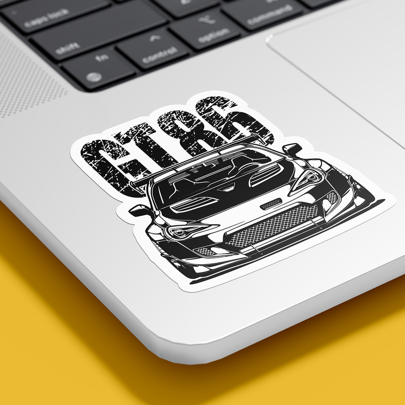 برچسب لپ تاپ پویا مارکت طرح GT86 کد 3121