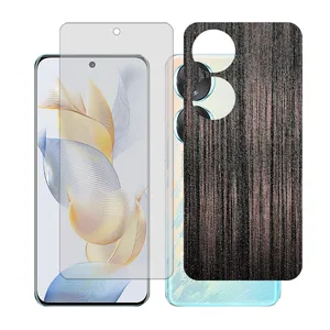 Glass together model transparent screen protector suitable for Honor 90 mobile phone with back cover sticker