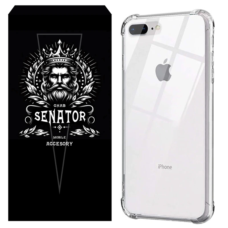 کاور سناتور قاب مدل ژله ای مناسب برای گوشی موبایل اپل iPhone 7 Plus / 8 Plus