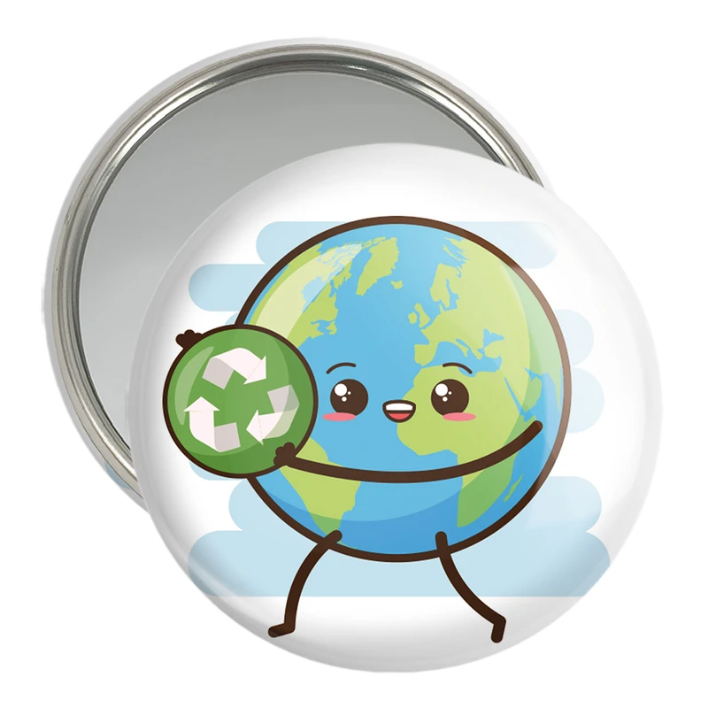 آینه جیبی خندالو مدل حمایت از محیط زیست کد 25924