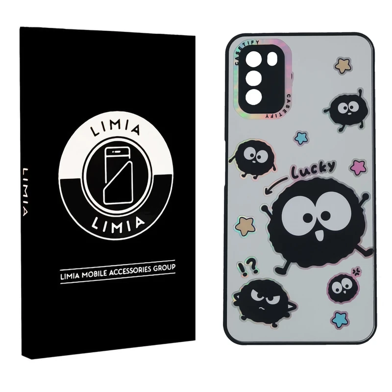 کاور لیمیا مدل فانتزی لنزدار طرح عروسکی شبرنگی مناسب برای گوشی موبایل شیائومی Redmi Poco M3