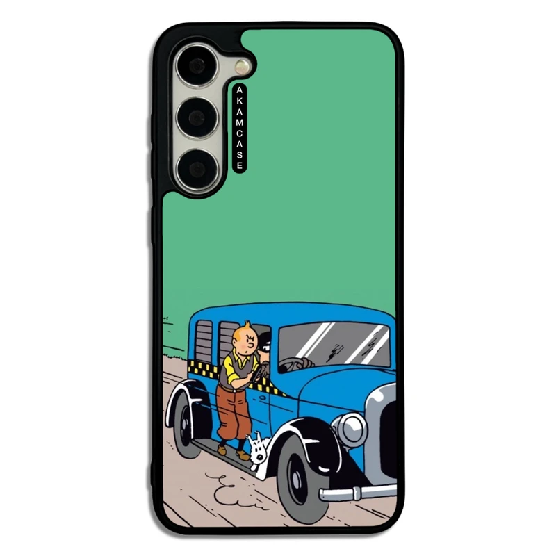 کاور آکام مدل AMC-WSGS23P-TINTIN-9 مناسب برای گوشی موبایل سامسونگ Galaxy S23 Plus