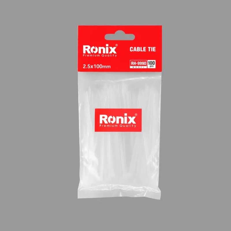 بست کمربندی رونیکس مدل RH-9990 بسته 100 عددی