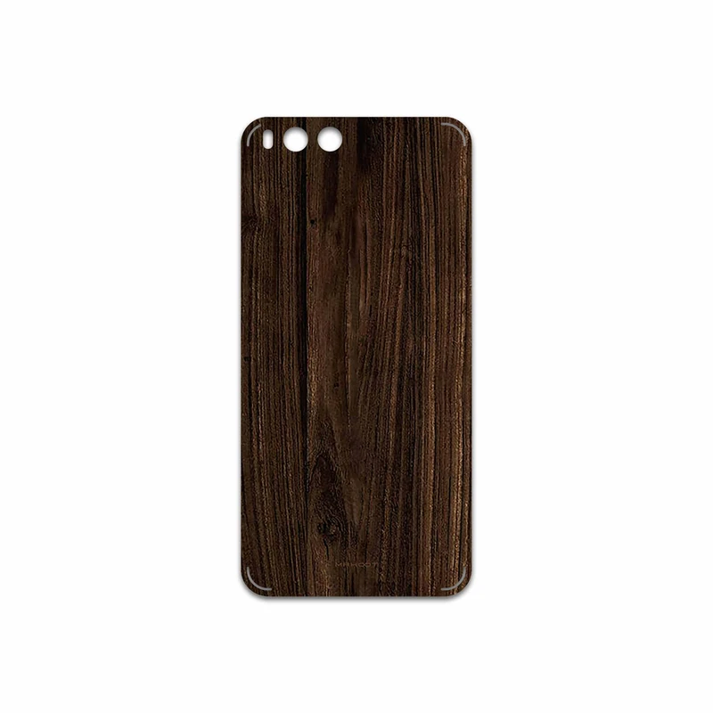 برچسب پوششی ماهوت مدل Dark Walnut Wood مناسب برای گوشی موبایل شیائومی Mi 6