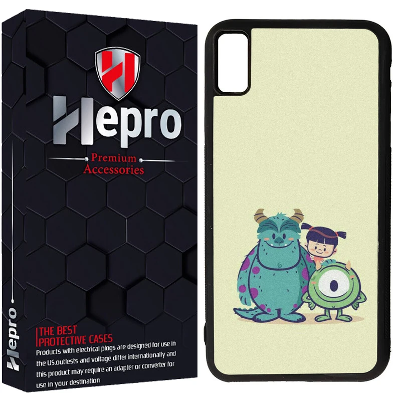 کاور هپرو طرح فانتزی مدل TPU مناسب برای گوشی موبایل اپل IPHONE X / XS