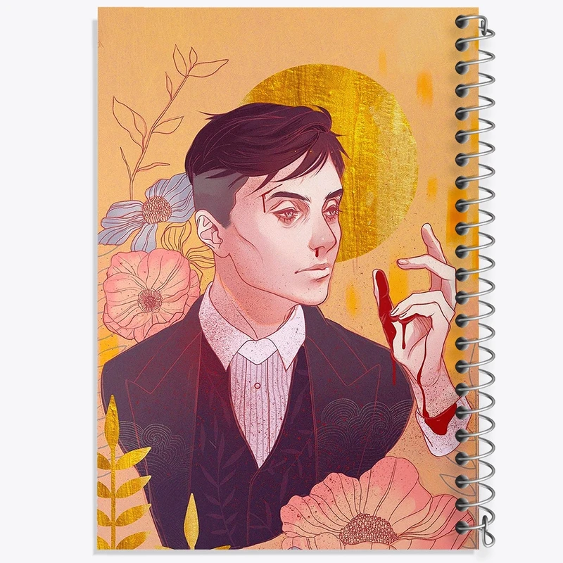 دفتر لیست خرید 50 برگ خندالو طرح پیکی بلایندرز (Peaky Blinders) کد F162