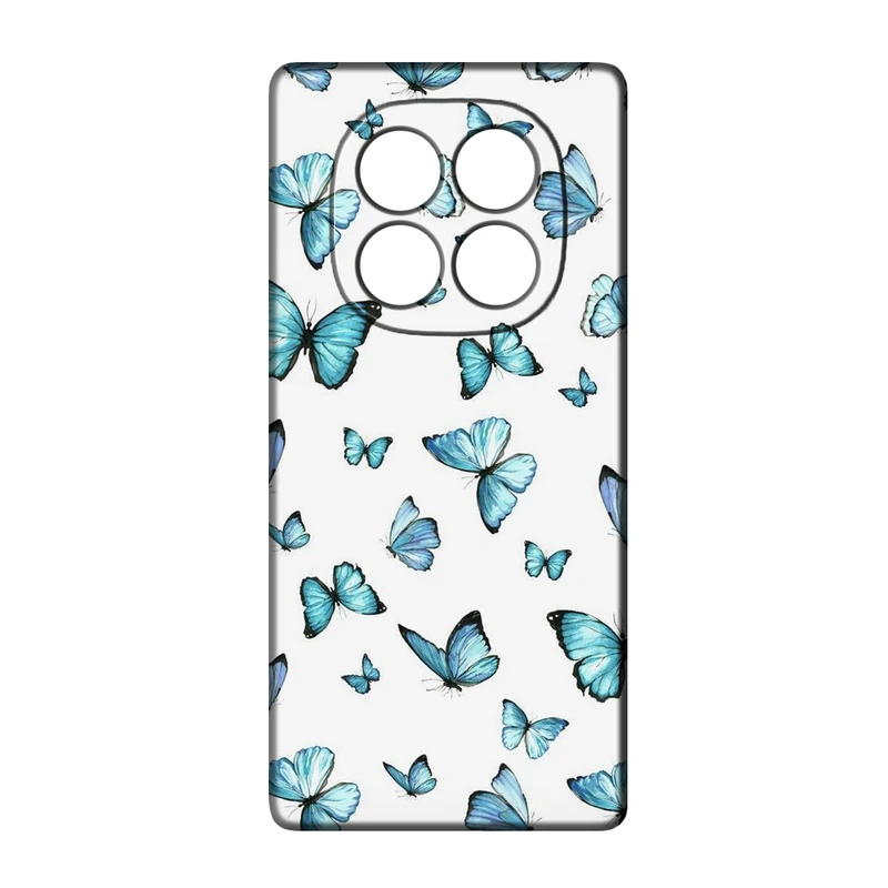 کاور طرح پروانه کد 106 مناسب برای گوشی موبایل شیائومی Redmi Note 14 Pro 4G / Poco X7