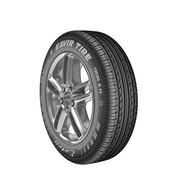 لاستیک خودرو کویر تایر مدل KB33 سایز 195/60/15 - تک حلقه 