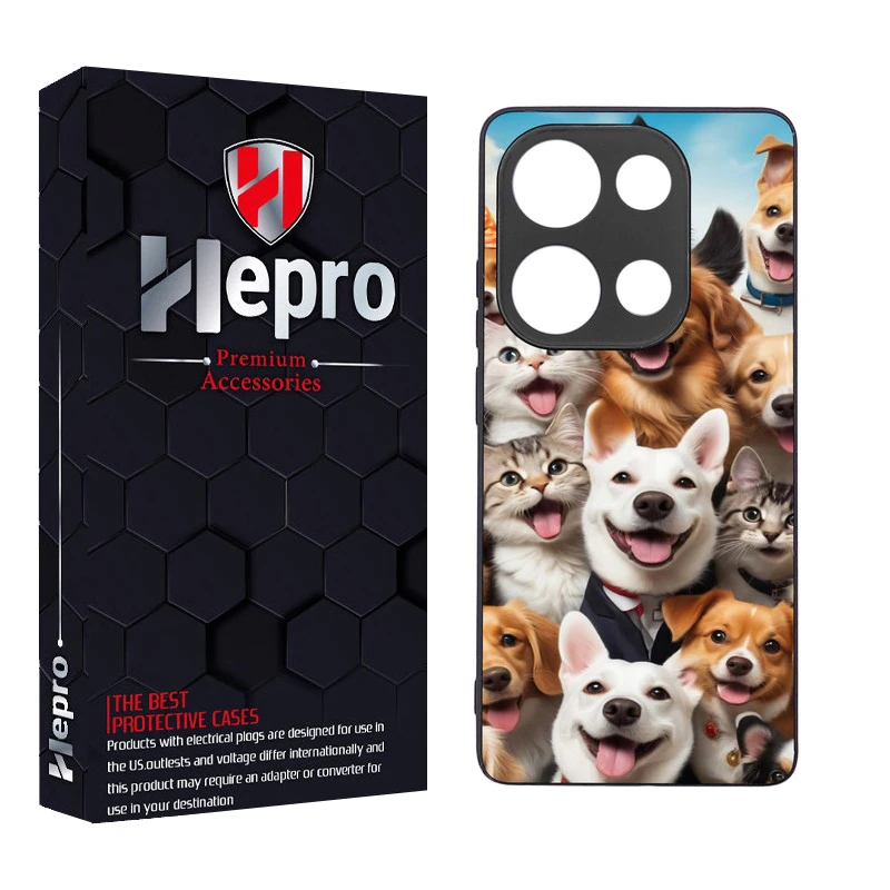 کاور هپرو طرح فانتزی مدل TPU مناسب برای گوشی موبایل شیائومی Poco M6 Pro 4G