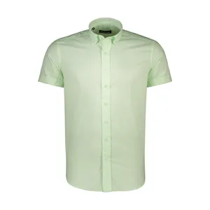 پیراهن آستین کوتاه مردانه کیکی رایکی مدل MBB20169-364