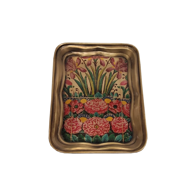 سینی مدل نگاره های قاجار VT-018