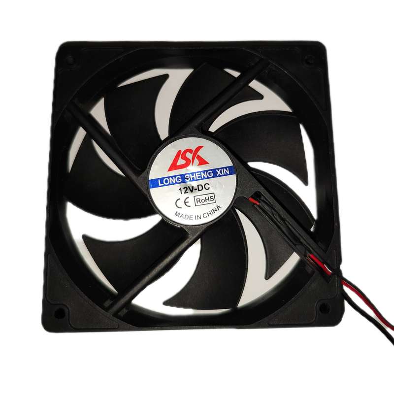 فن خنک کننده مدل 12 ولت 0.35 آمپر کد 12x12x2.5