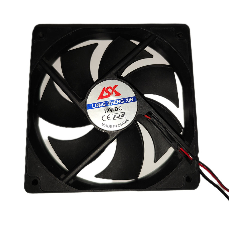 فن خنک کننده مدل 12 ولت 0.35 آمپر کد 12x12x2.5