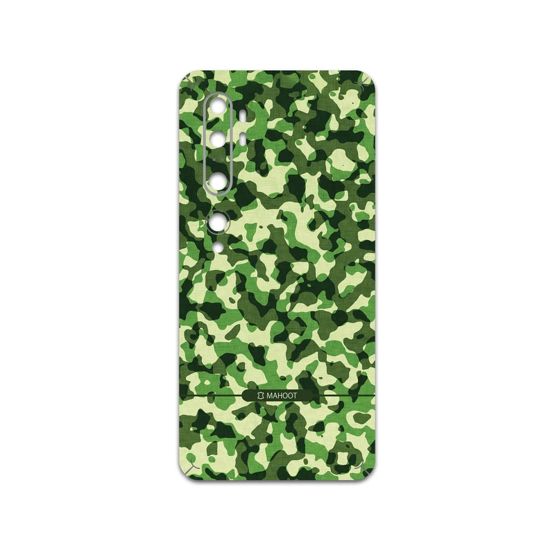 برچسب پوششی ماهوت مدل Army-Green مناسب برای گوشی موبایل شیائومی Mi Note 10