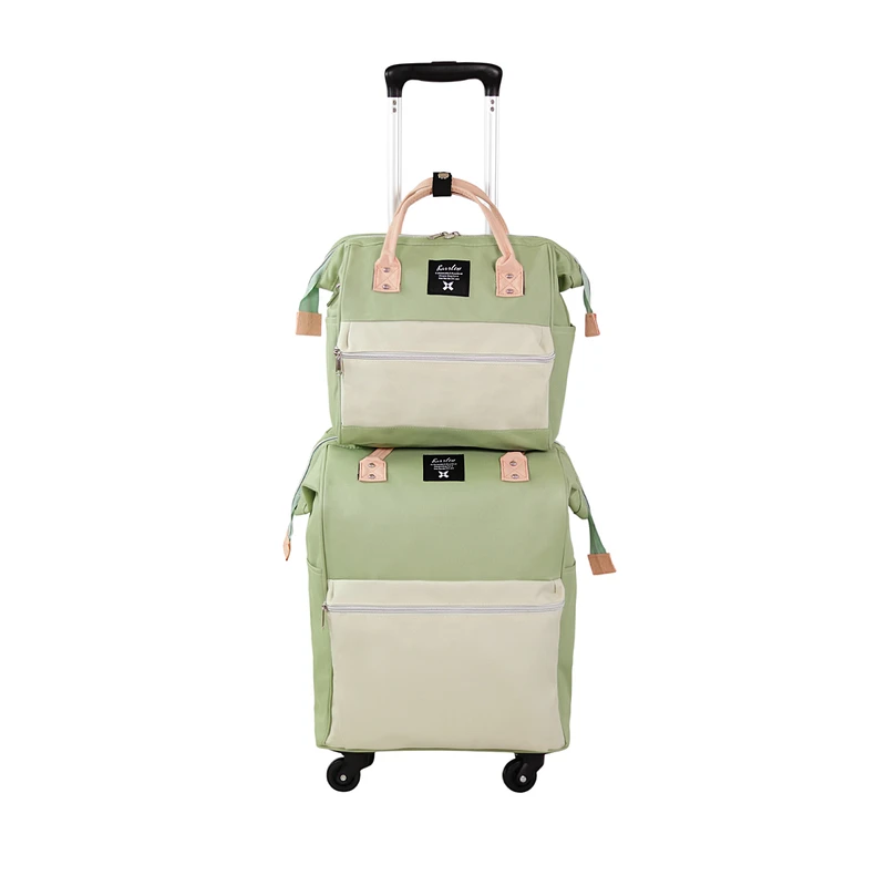 ساک سفری چرخ دار مدل B006 به همراه کیف دستی