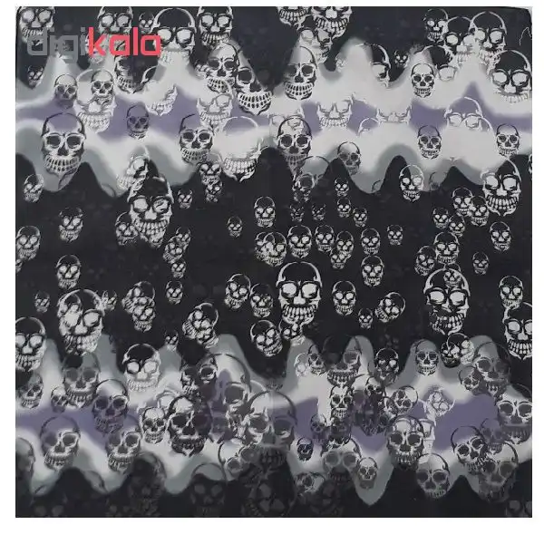 دستمال سر وگردن مدل violet skeleton
