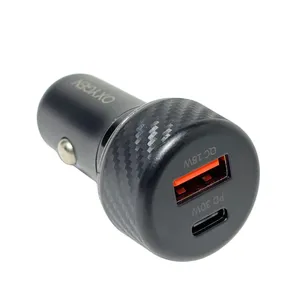 شارژر فندکی 65 وات دو پورت اکسیژن مدل AC-04