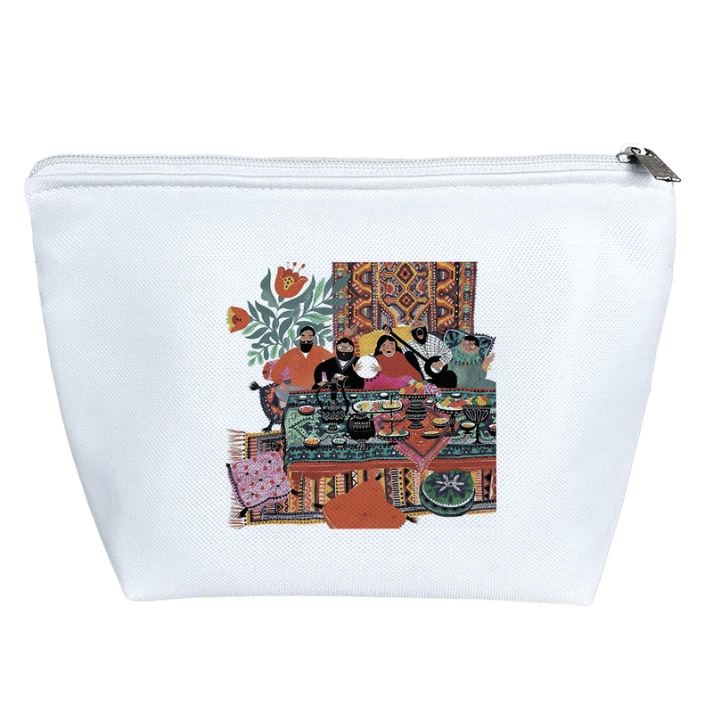 کیف لوازم آرایش دخترانه خندالو مدل نوستالژی شب یلدا کد 10898