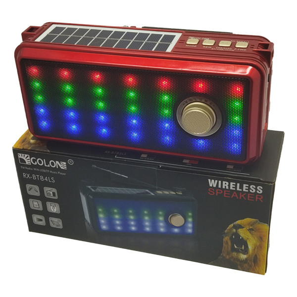 رادیو اسپیکر گولون مدل RX-BT84LS