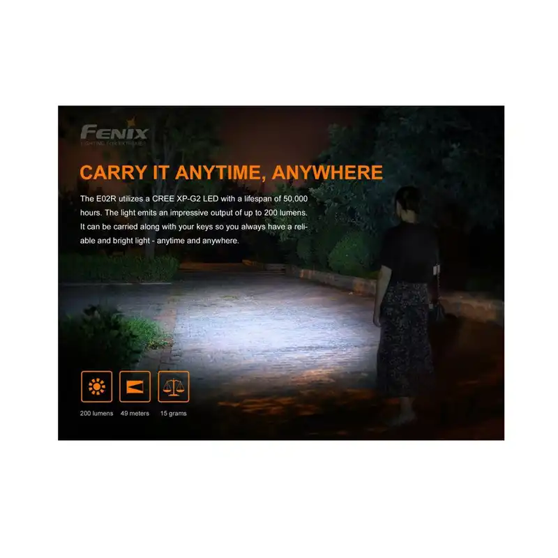 چراغ قوه فنیکس مدل E02R