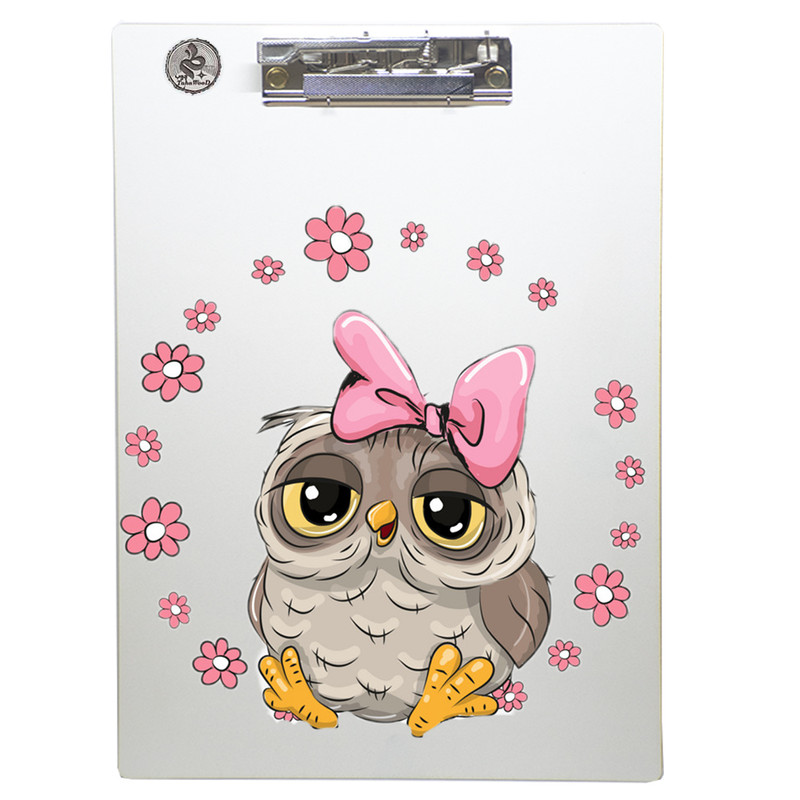 تخته شاسی طه چوب  مدل Fantasy owl04 سایز A4